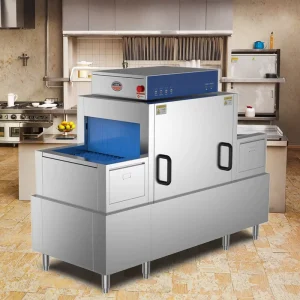 Commercial Dish Washer Professional Automated Freestanding Steel Hotel Kitchens Rack Type Dishwasher