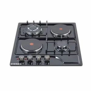 Commercial Double Hot Plates Infrared Cooker 2 Burners Gas Stove Stainless Steel 4 Burner Gas Built in Gas Stove