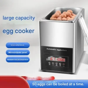 Commercial Egg Cooker Large Capacity Electric Egg Boiler Machine for Restaurants and Catering Services