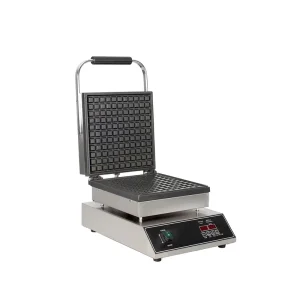 Commercial Electric 2.2KW Heating Large Grid Waffle Oven Bakery Square Grid Non Stick Fast Heating 30 500F Computer Version