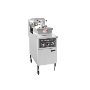 Commercial Electric 24L Stainless Steel 8000W Restaurant Deep Fryer Machine Double Basket 4 Wheel Counter Top