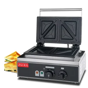 Commercial Electric 4 Slice Sandwich Maker Triangle Sandwich Machine