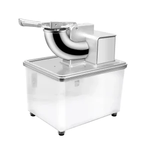 Commercial Electric Battery Powered Stainless Steel Shaved Ice Machine High Capacity Outdoor Hotel & Household Use