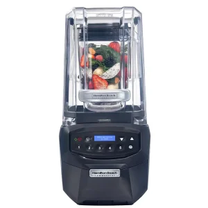Commercial Electric Blender with Sound Cover Silent Blender Heavy Duty Soundproof Blender