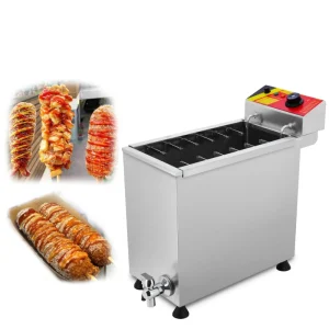 Commercial Electric Cheese Hot Dog Fryer Machine Stick Corn Deep Corn Dog Fryer Electric Deep Fryer