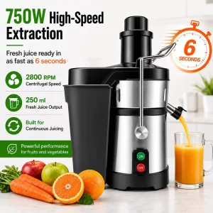 Commercial Electric Citrus Juicer Fruit Juice Extractor Machine J80