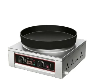 Commercial Electric Crepe and Pancake Makers 40cm Roti Crepe Maker Spin Crepe Maker Pancake Machine Snack Machine for Sale