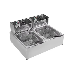 Commercial Electric Deep Fryer Machine for Home Use Chicken Hotels Food Shops Commercial Electric Fryer