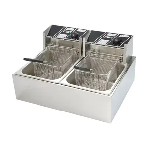 Commercial Electric Deep Fryer Stainless Steel Multi Capacity Restaurant Kitchen Frying Equipment