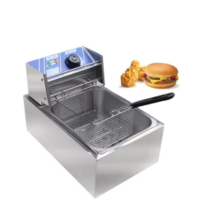 Commercial Electric Deep Fryer for Chicken French Fries and Fritters for Hotels and Restaurants
