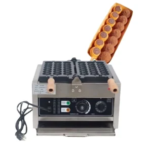 Commercial Electric Digital Takoyaki Octopus Balls Grill Pan Stainless Steel Waffle Maker for Restaurant Home Use