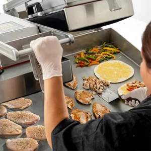 Commercial Electric Double Sided Grill Heavy Duty Clamshell Griddle Burger Patty Maker Stainless Steel Cooking Equipment