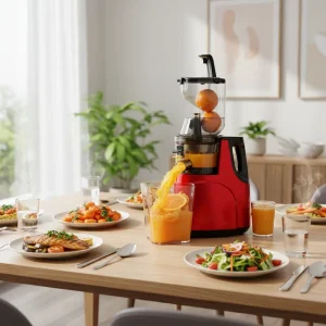Commercial Electric Extractor Machine Juicers Portable Stainless Steel Alloy Slow Centrifugal Orange Automatic Household Juicer