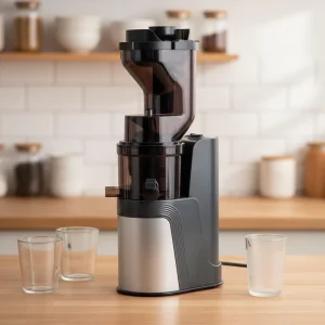 Commercial Electric Extractor Machine Juicers Portable Stainless Steel Slow Automatic Self Cleaning Orange Juicer