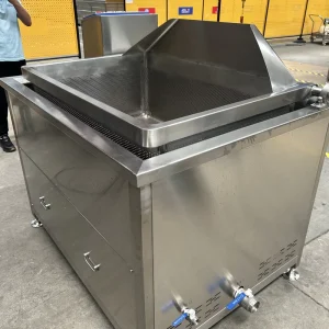 Commercial Electric Floor Model Deep Fryer Automatic Temperature Control Food Grade Stainless Steel 5-10kg Basket Capacity