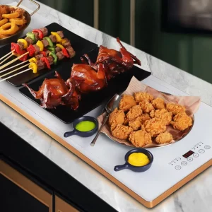 Commercial Electric Food Warming Mat Adjustable Temperature Hot Plate for Hotel & Household Buffet Food Warmer Mat