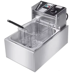 Commercial Electric Fryer for Fast Food and Hotels Potato Chips and Fried Chicken for Home Use