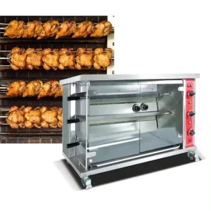 Commercial Electric Gas Roasting Grill Machine for Chicken Roaster Oven for Restaurant Hotel Supermarket Food Shop New Condition