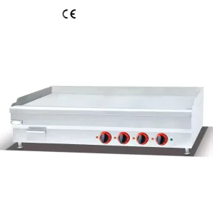Commercial Electric Griddle Flat Plate Heavy Duty Teppanyaki Grill Stainless Steel Electric Frying Plate