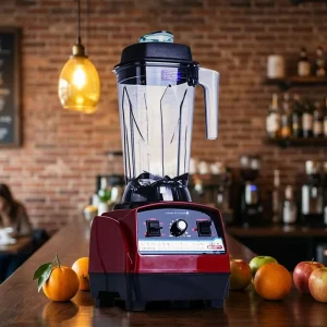 Commercial Electric High-Speed Blender 2000W 2.5L 6 Blades Plastic 5+ Speeds Modern Design Soy Milk Maker for Juicing Smoothies