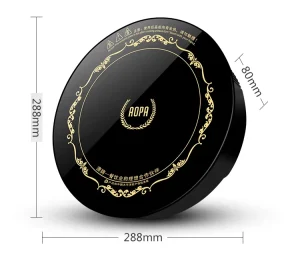 Commercial Electric Hot Pot Table Stove Dia 288mm Plate Size 2000W H3