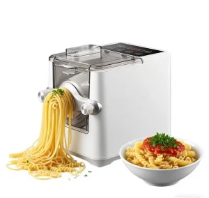 Commercial Electric Macaroni Extruder Pasta Maker Industrial Noodle Making Machine with 4 Digit LED Display