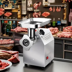 Commercial Electric Meat Grinder TK 8 Meat Mincer for Home Restaurant Farm Use with Core Motor Component