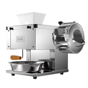 Commercial Electric Meat Slicer Grinder Vegetable Cutter Shred Machine 850W Home Automatic Food Chopper Chipper