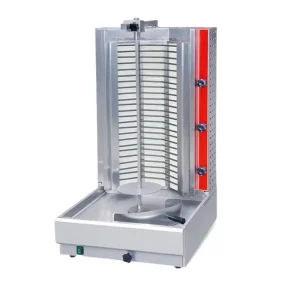 Commercial Electric Middle East Grill Stainless Steel Vertical Shawarma Machine Doner Kebab Rotisserie Restaurant Equipment