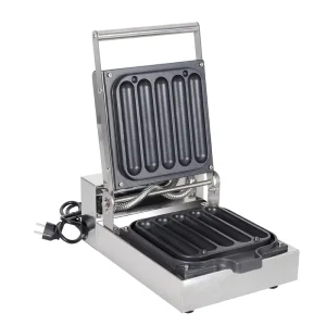 Commercial Electric Milk Stick Snack Machine French Muffin Hot Dog Maker Extend Bubble Waffle Maker 1.3KW 220V