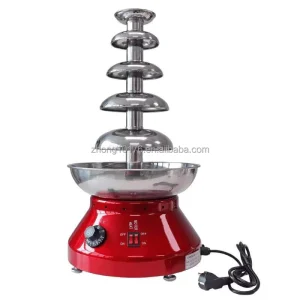 Commercial Electric New 4 5 Layers Cascade Party Red Wine Chocolate Fountain Table Melting Waterfall Machine 1 Year