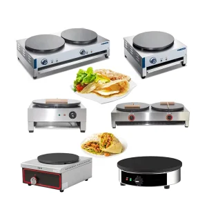 Commercial Electric Pancake Maker Counter Top Crepe Maker