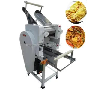 Commercial Electric Pasta Noodle Maker Fresh Spaghetti Ramen Noodles Press Cutting Machine Motor Dough Extruder for Home Kitchen