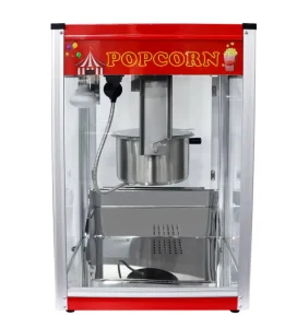Commercial Electric Popcorn Machine 12Oz Big Capacity Commercial Popcorn Maker With All Stainless Steel Big Pot