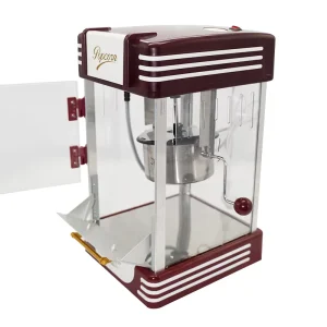 Commercial Electric Popcorn Machine Automatic Electric Pop Corn Maker Warmer for Restaurants