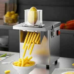 Commercial Electric Potato Dicing Machine Vegetable Cutter for Restaurant Hotel Catering Kitchen