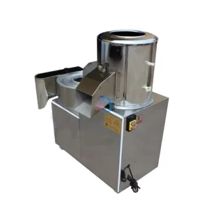 Commercial Electric Potato Washer Peeler Cutter Slicer Shred Vegetable Washing Machine for Food Process Industry