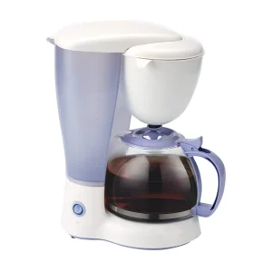 Commercial Electric Programmable Black Coffee Maker 12 Cup Capacity Semi Automatic Drip Machine for Household Commercial Use