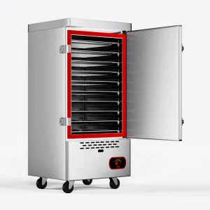 Commercial Electric Rice Steamer Box Food Steamer Cart Electric Canteen Bread Steam Machine