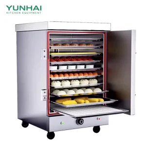 Commercial Electric Rice Steamer Cabinet Hotel Restaurant Food Steamer Cart for Coffee Tea