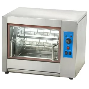 Commercial Electric Rotisserie Business Application Stainless Steel Rotary Electric Chicken Rotisseries