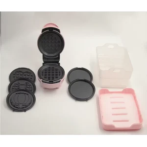 Commercial Electric Sandwich Waffle Maker Snack Equipment Nonstick Plate Smile Egg Shape Korean Egg Bread Machine