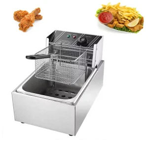 Commercial Electric Single Tank Design Fries Frying Machine Deep Fat Fryer