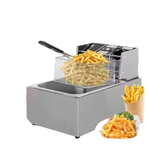 Commercial Electric Stainless Steel Deep Fryer 220V High Quality Thermostat