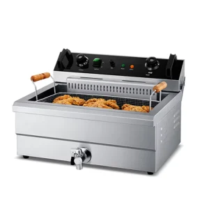 Commercial Electric Stainless Steel Large Capacity Multi Function Deep Fryer with Frying Pan