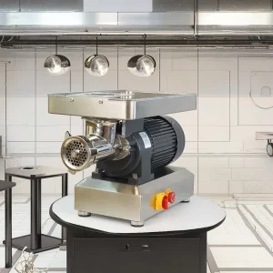 Commercial Electric Stainless Steel Meat Grinder Slicer 220V 300kg/h 1 Year Warranty