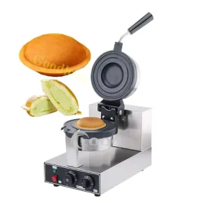 Commercial Electric UFO Burger Maker Machine Fast Food Equipment for Hotel Use Rotating Ice Cream Panini Press