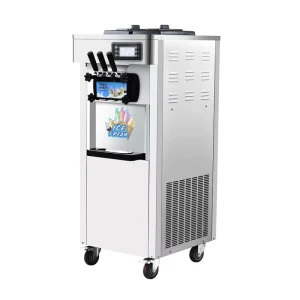 Commercial Fast Ice Cream Making Machine Soft Ice Cream Maker for Dessert Shops and Fast Food Restaurants