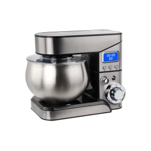 Commercial Food Processor 5L Stainless Steel 1300W 6-Speed Low Noise High Efficiency Eco-Friendly Electric Dough Blade