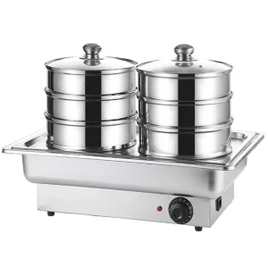 Commercial Food Steamer Kitchen Equipment Hotel Buffet Catering Electric Food Steamers